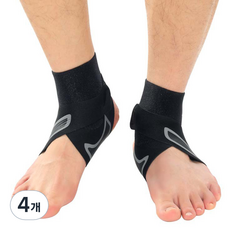 리빙홈디테일 테이핑 발목보호대, 혼합색상, 4개