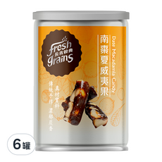 長青穀典 南棗夏威夷果, 脆口清甜不黏膩, 100%純棗泥, 100g, 6罐