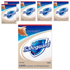 Safeguard 비누 베이지, 113g, 48개