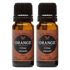 Love Bath 芳香精油橙子, 10ml, 2個