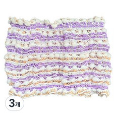 洗臉髮帶 浴帽, 紫色, 3個