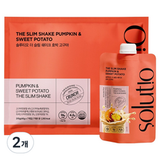 솔루티오 더 슬림 쉐이크 호박고구마 7p, 315g, 2개