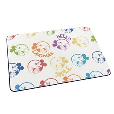 收納王妃 軟式珪藻土地墊, 彩虹圓圈米奇