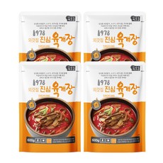1978真心辣牛肉湯, 600g, 4包
