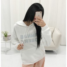 피어니스트 스웨트 오버핏 긴팔 후드티