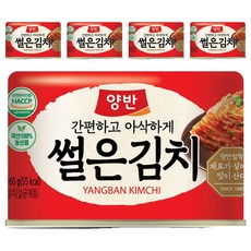 동원에프엔비 양반김치 캔, 160g, 5개