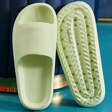 라이프란스 층간소음 방지 사무실 EVA 쿠션 실내화, 그린, 1개