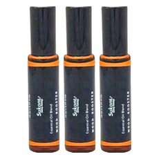 Sukonta 天然草本芳香滾珠瓶 薄荷 10ml｜草本精油 舒緩 放鬆, 3瓶