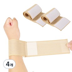 Lo at Lo 高彈力護腕, 4個, 米色