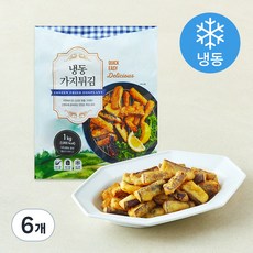 냉동 가지 튀김 (냉동), 1kg, 6개
