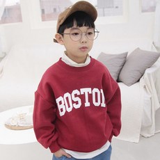 sonyun market 兒童刷毛Hello Boss圓領衛衣