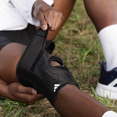 adidas 愛迪達 加壓護膝, 黑色, 1個