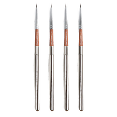 HWAHONG 華虹 356R 細筆, 0號, 4個