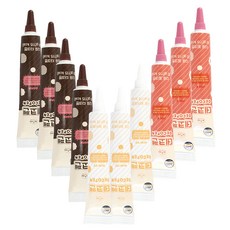 상상앤드 디유 데코펜 다크 4p + 화이트 3p + 핑크 3p 세트, 1세트, 20g