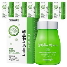 네추럴라이즈 양배추에 쏙 빠지다, 90정, 6개