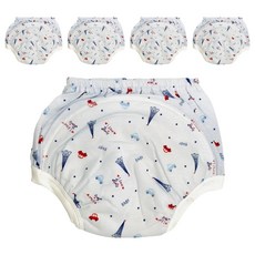 SCHICK 舒適 嬰幼兒學步褲 內褲型, 免穿尿褲 (具防漏功能), L, 巴黎汽車藍, 5件