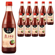 청정원순창 초고추장, 1kg, 10개
