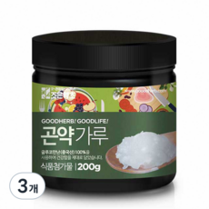 조은약초 곤약가루, 200g, 3개