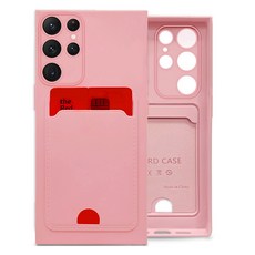 스메르 파스텔 카드 실리콘 카드수납 휴대폰 케이스