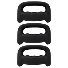 SC優選 戈洛夫金手握D型拳擊跳操啞鈴, 1kg, 3個