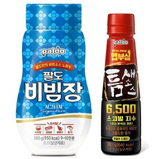 팔도 비빔장 시그니처 380g + 틈새소스 260g, 1세트
