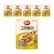Post 格蘭諾拉可可核桃麥片, 300g, 6包