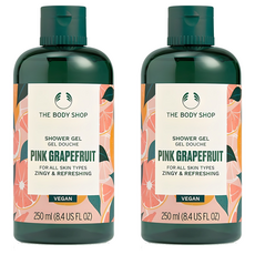 더바디샵 샤워젤 핑크 그레이프후룻, 250ml, 2개