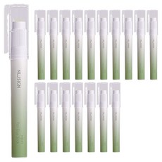 Deli NUSIGN 漸層纖細口紅膠, 18個, 2.2g