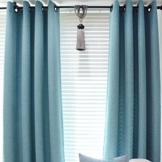 [Paradise Home]Blando遮光窗簾, 土耳其綠, 扣眼型