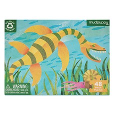 mudpuppy 迷你拼圖 菱龍 Set 48片, 1盒
