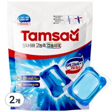 Tamsaa 6倍高濃縮洗衣膠囊 14ml, 32顆, 2袋