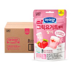 일동후디스 아이얌 그릭요거트젤리, 딸기, 50g, 16개