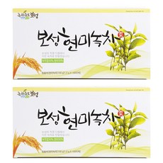 녹차수도보성 현미녹차 티백, 1.5g, 100개입, 2개