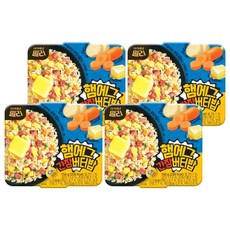밀리 아이배냇 햄에그 간장버터밥, 150g, 4개
