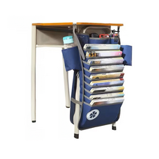 uek 書桌掛袋 43cm x 65cm 100% 聚酯纖維, 鱷魚藍, 1個