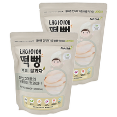Naeiae 韓國嬰幼兒米餅 原味, 30g, 2包