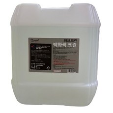 허브크린 백화싹 크린 욕실 사우나 화강석 외벽 벽면 제거제, 1개, 18L