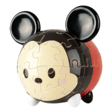 Pintoo 優利瑪 公仔拼圖 含球體拼片包 + 配件包 Set 3D Puzzle, 40片, 米奇, 1組