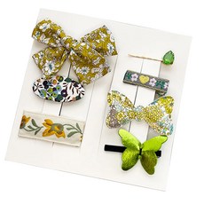 JirehBow 韓國髮飾 花蝴蝶7件組