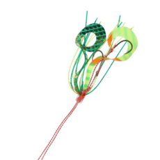 日本 Hayabusa 游動丸配件 FREE SLIDE 游動丸替換鉤 + 飄帶, SE166 #6, 1組