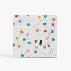 閃亮燈飾包裝紙, 混合顏色, 20個