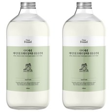 Dear Fennel 濃鬱香氛衣物柔軟精 四月清新, 2個, 1L