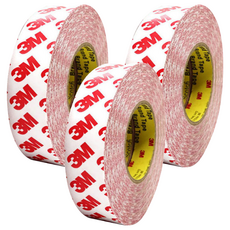 3M 薄型雙面膠帶 2cm 50m, 3個