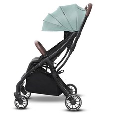 에어보스 트롤 오토폴딩 기내반입 휴대용 유모차, 로열 민트