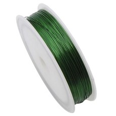 마다꾸미 컬러 공예철사 0.3mm x 50m, 22 그린, 1개