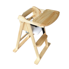 HANALiVING 孩童木製餐桌椅, Natural