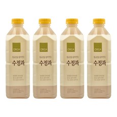 올가홀푸드 통곶감을 넣어 만든 수정과, 4개, 1.2L