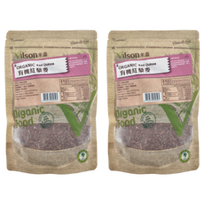 米森 有機紅藜麥 200g 無殘農 無化肥 紅藜脫殼 南美紅藜 全素, 2包