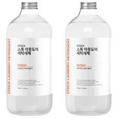 Stock 戶外衣物洗衣精 正裝, 1L, 2個