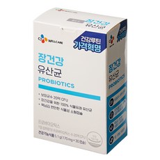 CJ WELLCARE 腸道健康益生菌, 1個, 30錠